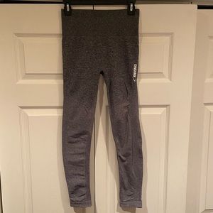 Gymshark gray ombré seamless leggings